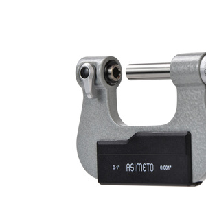 Wide Range Solution: 0-8″ Asimeto <b>Micrometer</b> Set (115-08-7) ±0.0003″ Accuracy 4 Anvils & Standards Saves Cost - Product Image 3