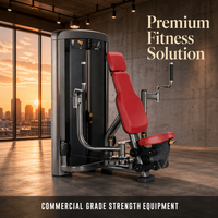 Machine multifonctionnelle de musculation à domicile et commerciale avec cadre en acier, pour exercices PEC et Delt Fly arrière, avec empilements de poids