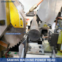 Machine de sciage circulaire métallique entièrement automatique à grande vitesse pour la découpe de barres en acier inoxydable – Équipement de sciage industriel