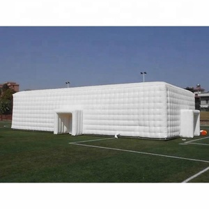 Tente cube gonflable de haute qualité et durable, tente gonflable blanche portable pour événements en plein air et abri temporaire - Product Image 1
