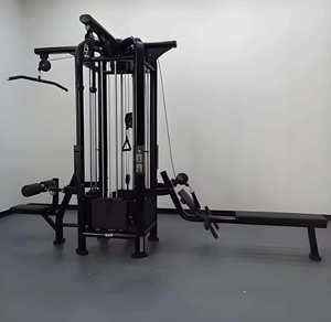 Máquina de entrenamiento de fuerza SK Multi Station Gym 4 Stack con cable cruzado, entrenador funcional, equipo de fitness comercial - Product Image 3