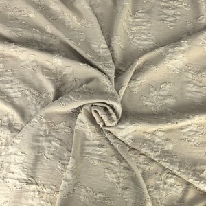 <span class=keywords><strong>Tissu</strong></span> en polyester 100% pour femmes, prix d'usine, tissé doux, 160 g/m², jacquard uni, antistatique, crêpe - Product Image 3
