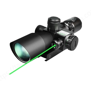 CVLIFE 2.5-10x40e Rouge Vert Illuminé Chasse Portée 20mm Monture Étanche En Alliage D'aluminium Vert Laser Chasse Accessoires - Product Image 1