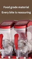 Nouvelle machine commerciale à slush et boissons glacées, 2 bacs, pour saveurs variées (Daiquiri, Margarita, Slushie)