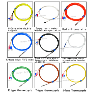 NTC 서미스터 온도 센서 롤드 포트 패키지 방수 및 내유성 온도 프로브 100K10k 센서 - Product Image 6