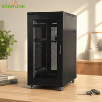 Armoire de serveur Starlink 19 pouces 18U pour équipement réseau informatique
