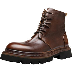 Nouvelles Chaussures Homme Tendance Été 2026 en Cuir de Vachette à Lacets, Bout Pointu, Semelle Plate, Imperméables et Légères pour Styles Décontractés et Professionnels - Product Image 3