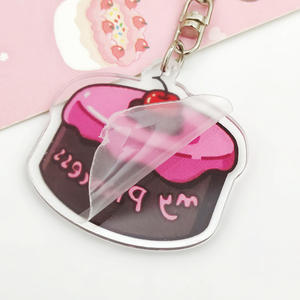 พวงกุญแจอะคริลิคย้อนยุคสำหรับเค้กวันเกิดพวงกุญแจอะคริลิคที่ออกแบบไ<span class=keywords><strong>ด</strong></span>้ตามต้องการอุปกรณ์เสริมกระเป๋าห้อยหูฟังโทรศัพท์มือถือ - Product Image 6