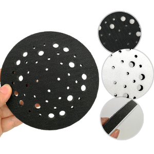 Almohadilla de esponja suave con bucle de gancho de 5 pulgadas y 44 agujeros, almohadilla de protección, almohadilla de interfaz para herramientas abrasivas, pulido de madera, muebles de Metal - Product Image 2