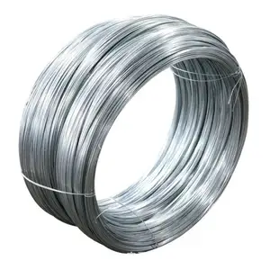 Fio de aço galvanizado abundante em estoque 0.2mm 0.4mm fio de aço galvanizado