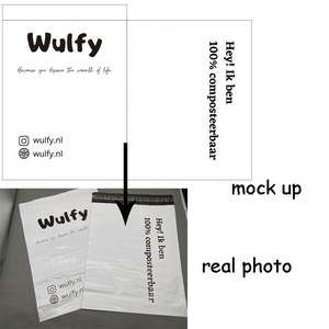 Sobres Autoadhesivos de Polipropileno Reciclables Color Rosa con Logotipo Impreso a Todo Color Personalizado para Cosméticos y Rubores - Product Image 3