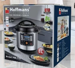 Autocuiseur Électrique Intelligent Hoffmans Kitchen Appliance 220V 8L 1600W 14-en-1 pour Viandes et Ragoûts, Populaire en Afrique pour la Maison - Product Image 4