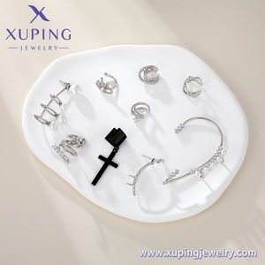 Arete Clip de Hueso de la Oreja Ear-01 de Joyería XUPING Lujo Ligero 2025 <span class=keywords><strong>CoCreate</strong></span> Producción de Exhibidores de Diseño Exquisito Multi Estilo - Product Image 3