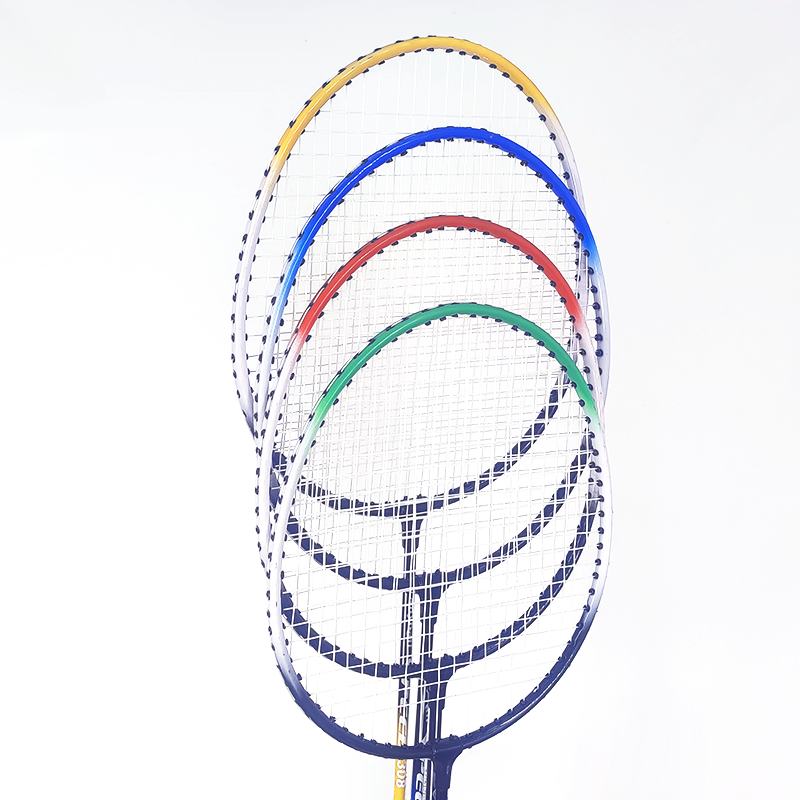 Прямая продажа с фабрики, Высококачественная оригинальная дешевая стальная ракетка для бадминтона для тренировок начинающих