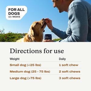 Probióticos Inmunitarios para Perros con Alergias, Favorecen la Salud Digestiva e Inmunitaria, Sin <span class=keywords><strong>Nueces</strong></span>, Sabor <span class=keywords><strong>a</strong></span> Cerdo, 30 Masticables Blandos - Product Image 6