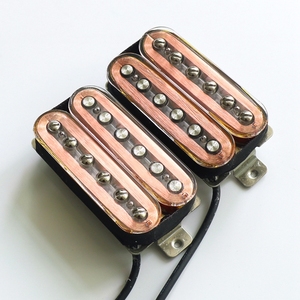 Donlis Tùy Chỉnh Màu Sắc Rõ Ràng Alnico 5 Lp Humbucker Guitar Pickup Vết Thương Trong Suốt Bobbin Với Nickel Bạc Baseplate - Product Image 6