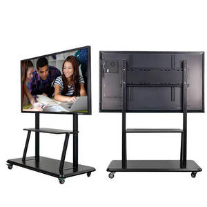 ไวท์บอร์ดอินเทอร์แอคทีฟ LCD ขนาด 75 นิ้ว 4K ระบบแสดงผลสีคุณภาพสูง หน้าจอเกรด A ความละเอียด Ultra HD ระบบสัมผัสอัจฉริยะ IWB สำหรับห้องประชุมระดับไฮเอนด์ - Product Image 1