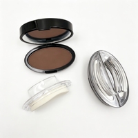 Kit de tampons à sourcils 3 couleurs à marque privée, application facile, poudre à sourcils naturelle, cosmétique