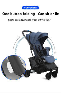 JXB Pretty Triple Cochecito Organizador Cochecito <span class=keywords><strong>de</strong></span> Bebé <span class=keywords><strong>de</strong></span> <span class=keywords><strong>Segunda</strong></span> <span class=keywords><strong>Mano</strong></span> para Niños - Product Image 2