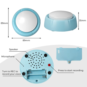 Pulsante Parlante Personalizzabile per Animali Domestici - Scherzo Sonoro in Plastica per Cani - Product Image 6