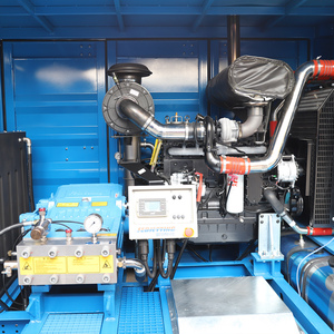 Machine de système de décokage de porcherie industrielle de Fedjetting pour le nettoyage de canalisation - Product Image 5