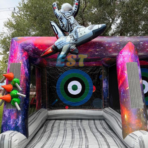 Commercial Outdoor Fun Party Interactive Sport Gonflables Axes <span class=keywords><strong>Lancer</strong></span> Jeux Gonflable Double Axe <span class=keywords><strong>Lancer</strong></span> Jeu à Vendre - Product Image 4