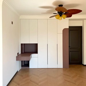 Tối giản mới thân thiện với môi tiết kiệm không gian tủ quần áo phòng ngủ với 4 ngăn kéo và bàn trang điểm xu hướng mới nhất - Product Image 1