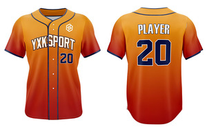 <span class=keywords><strong>Camiseta</strong></span> de Béisbol Clásica Vintage Personalizada, Uniforme Unisex, Ropa Deportiva Bordada, <span class=keywords><strong>Camiseta</strong></span> de Béisbol Retro 100% Poliéster - Product Image 5