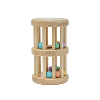 Wholesale Percussion Instrument Wooden Rattle Educational Toy Orff Instrument