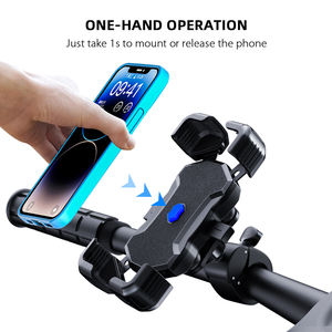 Réglable pour One-Touch Mobile Phone Holder antichoc vélo <span class=keywords><strong>moto</strong></span> téléphone Mount vélo CellPhone Holder - Product Image 4