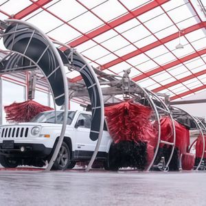 Đường Hầm rửa xe máy tự động không giám sát áp lực cao kết nối tùy chỉnh cho các trung tâm hậu cần kinh doanh liên - Product Image 4