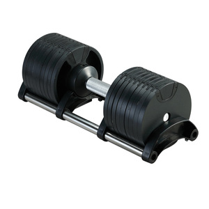 Adjustable Portable Eco-Friendly Steel <b>Dumbbell</b> Barbell Set-Heavy <b>Weight</b> Interchangeable Electroplated Home Exercise Fitness - Product Image 1