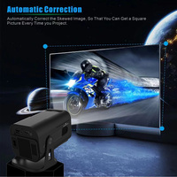 Projecteur intelligent JY320 MINI 4K, projecteur Android 13.0 720P 2GB+8GB, vidéo HD, home cinéma, LCD, mini projecteurs portables pour jeux