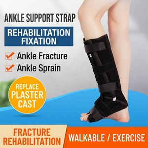Kniebrace voor artritis, enkelbrace, beenbrace, voetvalspalk, gewrichtsondersteuning, kuitondersteuningsband, enkelfractuurbrace - Product Image 5