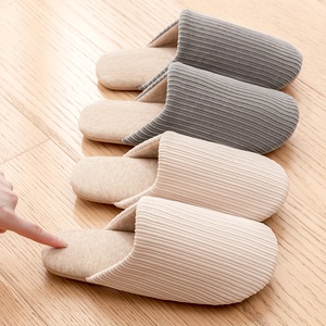 รองเท้าสลิปเปอร์ผ้าใบ veca ผ้าฝ้ายกันคราบและดูดซับเหงื่อได้ทุกฤดูกาล - Product Image 5