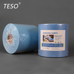 Rouleau de lingettes industrielles robustes pour nettoyage à sec, non tissées, multi-usages, dégraissant, écologiques, marque <span class=keywords><strong>TESO</strong></span>, automobile, aérospatiale - Product Image 2