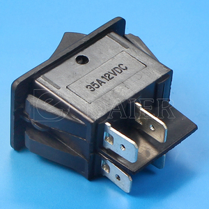 35A 12VDC 4 Pin DPST on OFF 2-Way Electrical <strong>Auto</strong> LED Car Light Rocker <strong>Switch</strong> With Dot Illuminated - Product Image 5