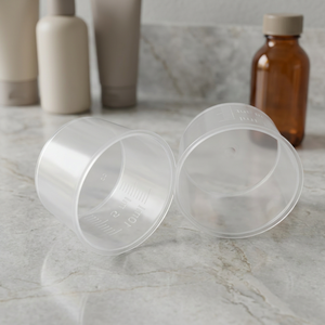 Taza Medidora de Plástico PP de 10 ml de Primera Calidad, con Cuello de 25 mm, a Prueba de Fugas, Ecológica, Apta para Lavavajillas, de Grado Alimenticio, Precisa para Líquidos - Product Image 1