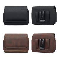 Nouvelle pochette de ceinture en cuir pour téléphone portable, compatible iPhone 18 Duo et Samsung Galaxy Z Fold 8, avec porte-cartes et étui de ceinture