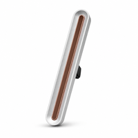 Diffuseur Auto Pour Ventilation En Alliage De Zinc Avec Bande Aluminium Minimaliste Longue Durée Sans Alcool Logo Personnalisé