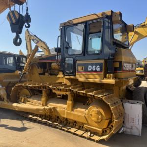 Bulldozer Cingolato <span class=keywords><strong>CAT</strong></span> <span class=keywords><strong>D6G</strong></span> Usato in Ottime Condizioni, Bulldozer Caterpillar Originale in Vendita a Shanghai - Product Image 1