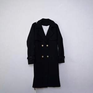 Fashion New Design Windbreaker Jacket Cross Splicing Double Breasted Lapel Long <strong>Coat</strong> for Women 2379 - Product Image 5