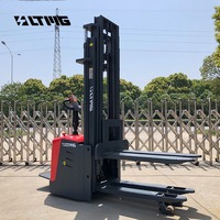 Équipement d'entrepôt Ridder Batterie Chariot élévateur Gerbeur Prix 1500kg 2000kg Gerbeur électrique avec 3m 3.5m de hauteur de levage