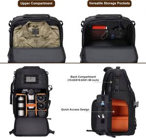 Free sample <b>Camera</b> <b>Backpack</b> Professional <b>Camera</b> Bag for DSLR/SLR Mirrorless <b>Camera</b>, Photography <b>Backpack</b> Case - Product Image 3