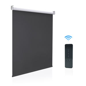 Popular al aire libre portátil Blackout pantalla Monsoon persianas inteligentes motorizadas ventana persianas con Motor Wifi - Product Image 2