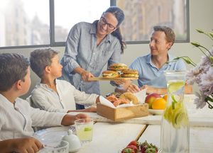 Nhà sản xuất bánh mì tròn với 3 khuôn bánh mì tròn cá nhân, màu nâu, khuôn bánh rán, bộ khuôn bánh mì tròn, khuôn silicon hình nón để nướng - Product Image 3