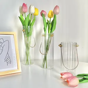 Meilleure vente vase décoratif créatif en verre de bonne qualité pour fleurs