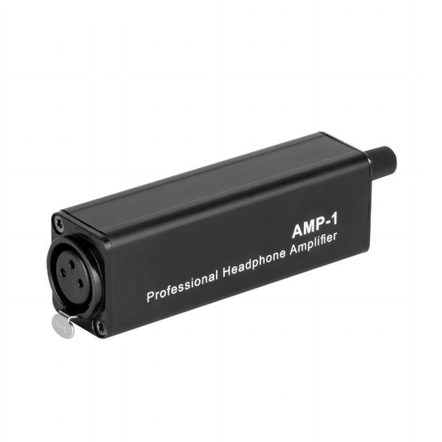 Professional Mini AMP-1 Personal In-Ear Monitoring Stereo Audio Headphone Amplifier with Independent Volume Control