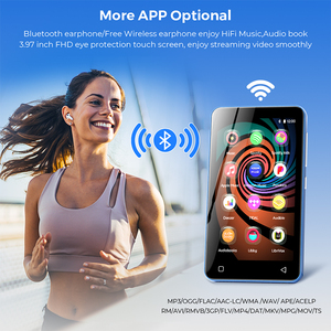 Innioasis G3 pantalla táctil Android MP4 reproductor preinstalado PNG Hindi música descargar APP Walkman con BT WiFi para estudiantes - Product Image 3