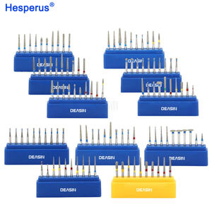 10 cái/hộp nha khoa tốc độ cao Kim Cương <span class=keywords><strong>burs</strong></span> Set Nha khoa Răng vương miện Inlay chuẩn bị <span class=keywords><strong>burs</strong></span> công cụ đánh bóng nha khoa phụ kiện - Product Image 3
